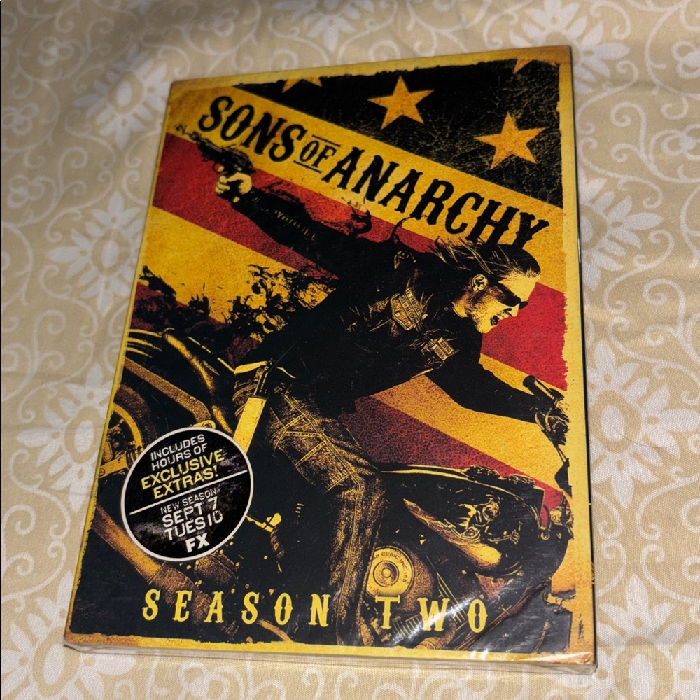 NWT Sealed Sons of Anarchy Season Two 4 Disk DVD Set Brand New Wrapped